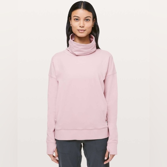 lululemon athletica Tops - Lululemon go forward pullover size 12 porcelain pink